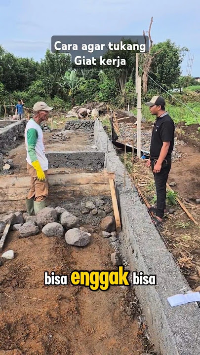 Cara agar tukang bsngunan giat kerja #tukangbangunanrumah #sorts #shortvideo #komedi