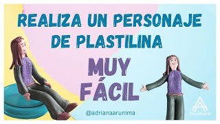 Cómo hacer un muñec@ de plastilina | Haz un personaje de plastilina en minutos