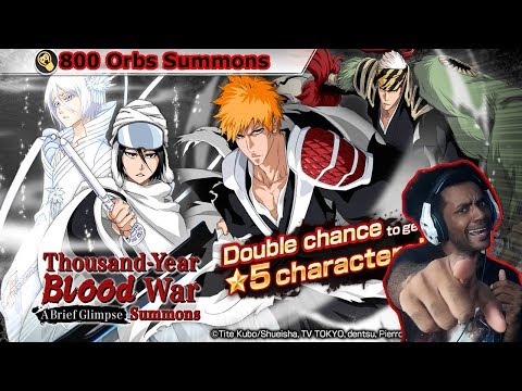 Bleach Brave Souls: 800 Orbs Guerra dos Mil Anos Gimpse! Agora Deu? Omega Play