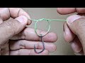 Perfect fishing knot #fishingknot #fishinghook #fishinghack