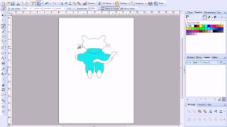 Serif DrawPlus X4 Tutorial - Creating a Cartoon Character