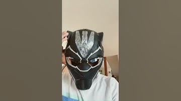 Thumbnail of New black panther mask