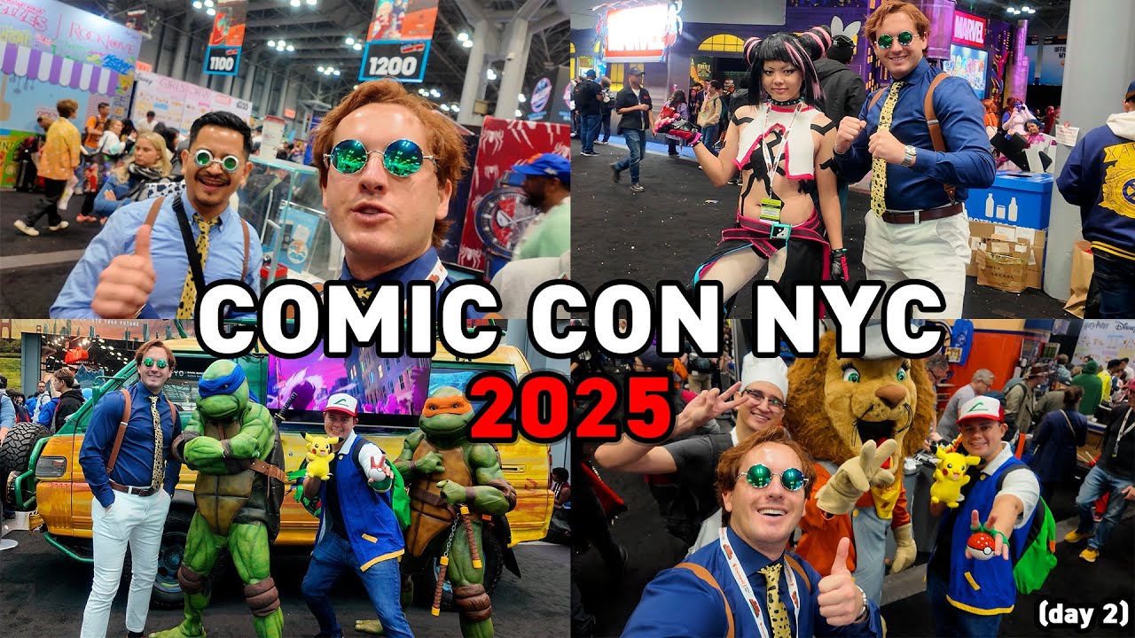What It’s Really Like at Comic Con NYC 2025 | Unfiltered Day 2 Experience