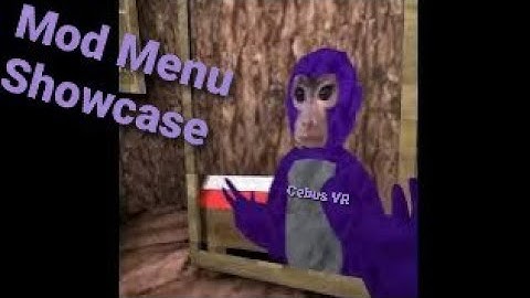 Mod menu Showcase in Cebus VR