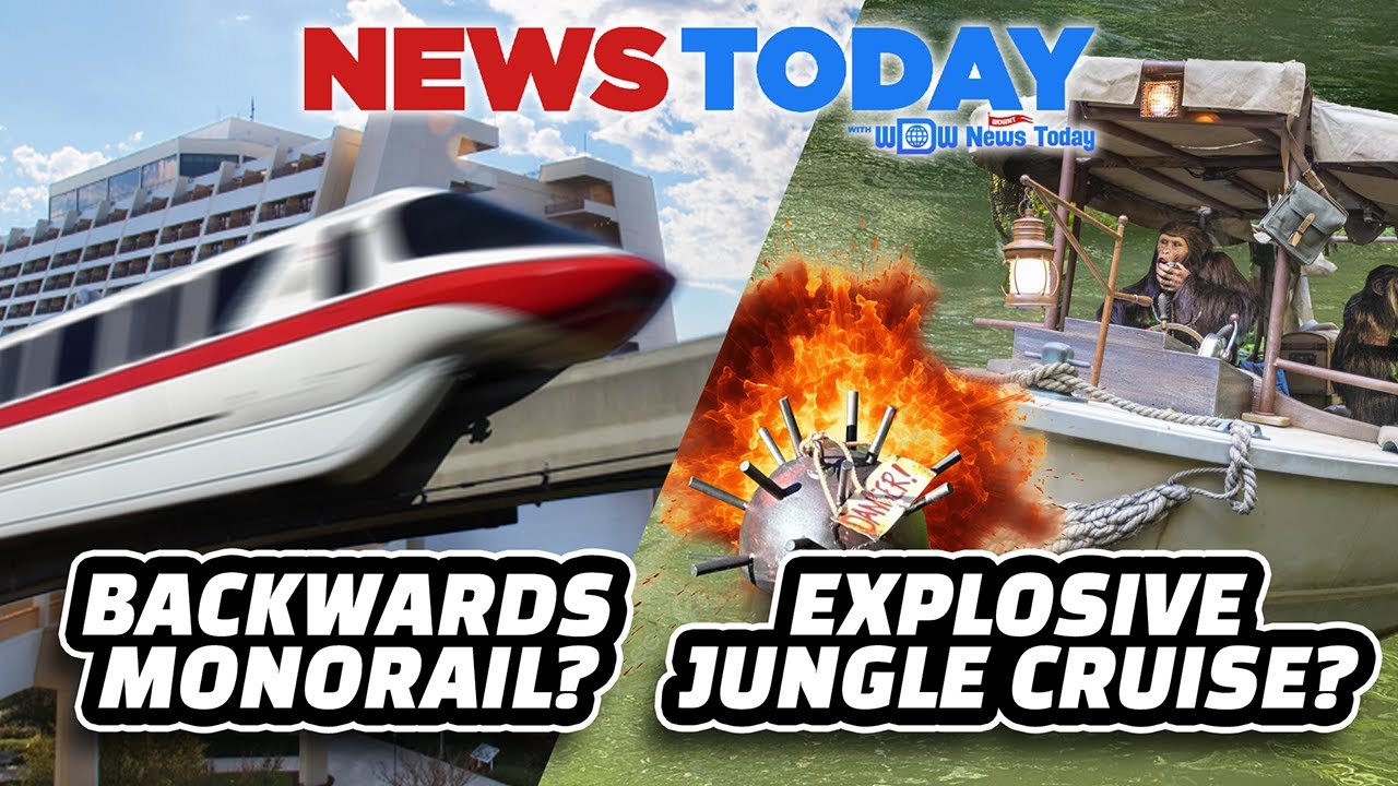 Magic Kingdom Monorail Now Running Backwards, Christmas Arrives at Walt Disney World