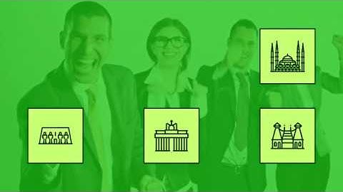 Monument Tourism Icon Set After Effects Template