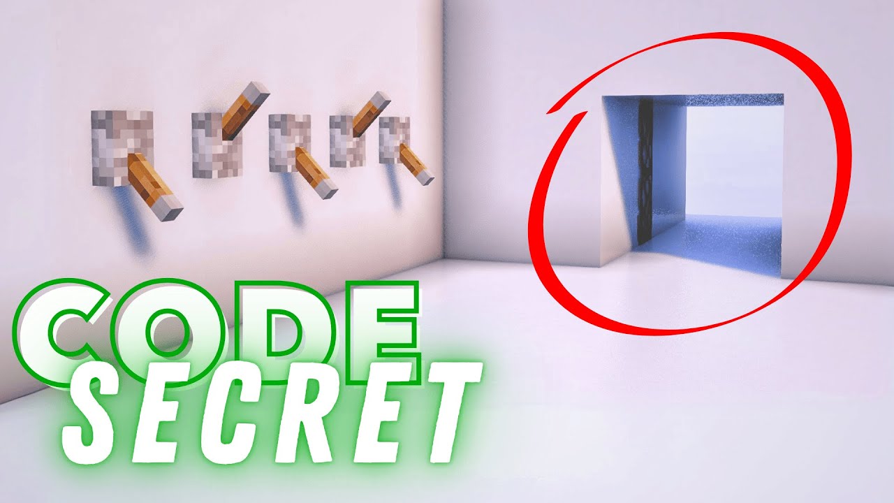 TUTO - PORTE A CODE MINECRAFT - YouTube
