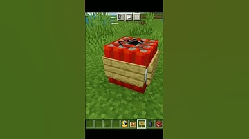 Timer bomb in Minecraft #shorts