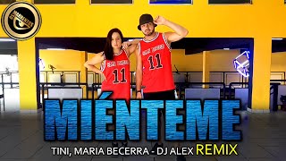Mienteme (Remix) TINI, Maria Becerra - DJ Alex | Coreografia | Os Marrentos | Zumba