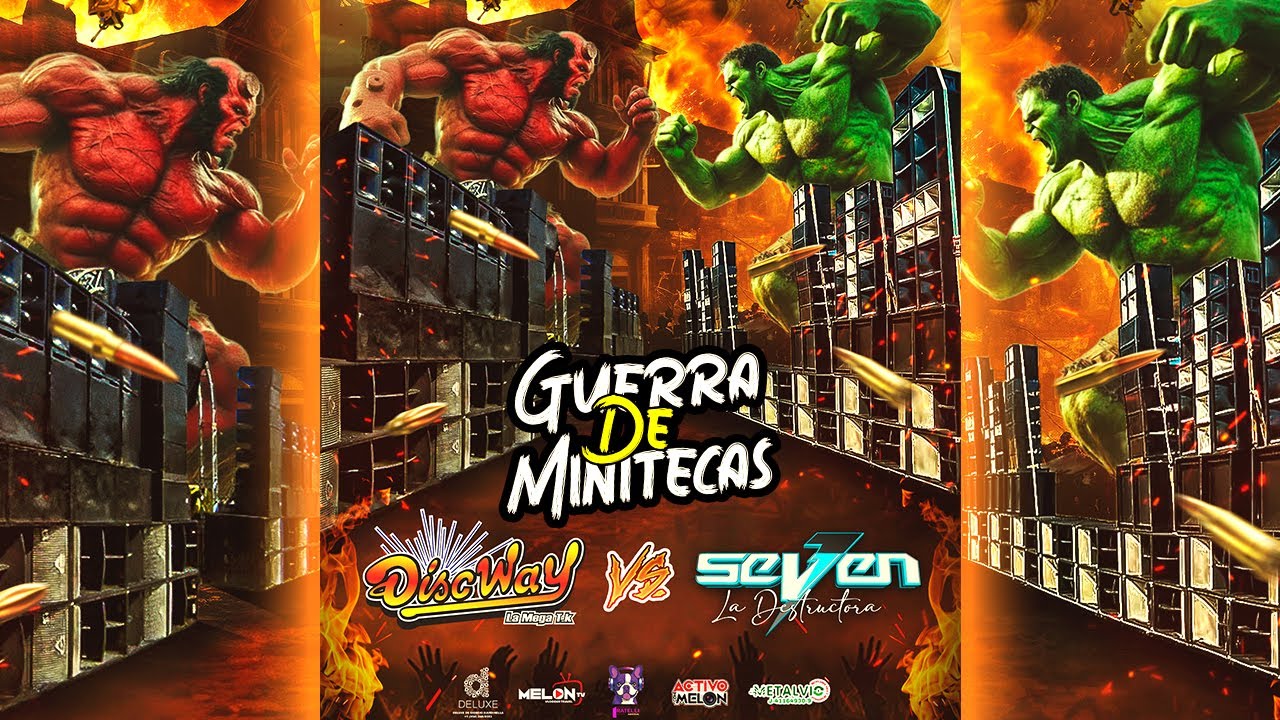 🔱 SEVEN LA DESTRUCTORA VS DISCWAY LA MEGATECA 💀 GUERRA DE MINITECAS 2025 💥 FINAL DE INFARTO 😱