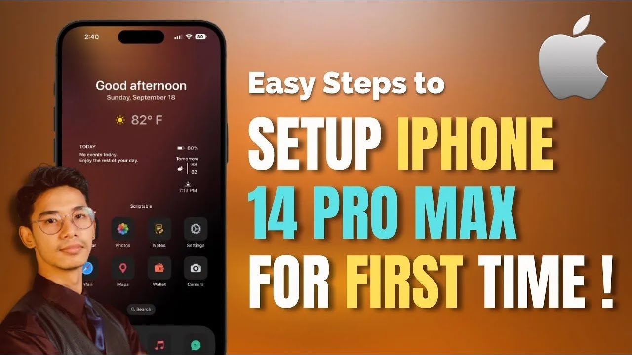 How To Setup New IPhone For The First Time IPhone 14 Pro YouTube