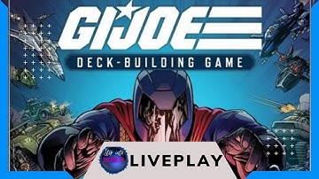 GI Joe Deckbuilding Game Live Solo Playthrough