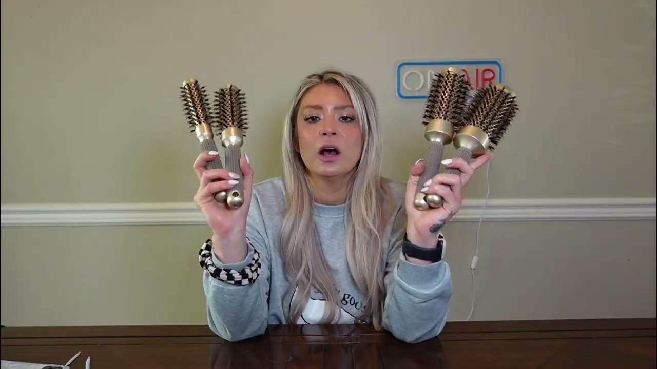 Which size round brush for your athome blowout? roundbrush blowout 