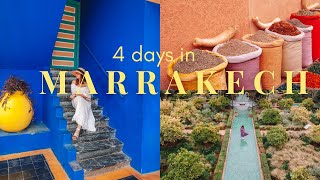 4 days in Marrakech Vlog | Staying at La Mamounia Hotel + Trip to Atlas Mountains