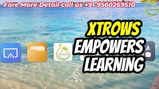 Xtrows AI – Smarter Classrooms with Interactive Flat Panel Display