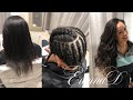 Natural Full Sew In with leave out