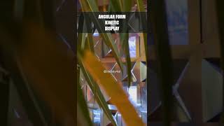 Angular Form Kinetic Display Abu Dhabi