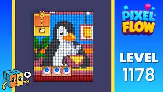 Pixel Flow Level 1178 Walkthrough Solution