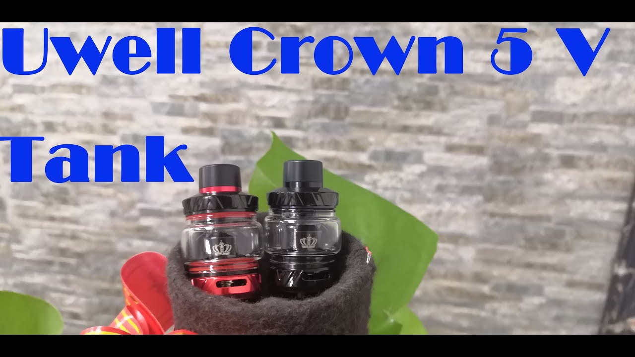 Uwell Crown 5 V sub ohm tank 5ml single/dual/triple mesh coil