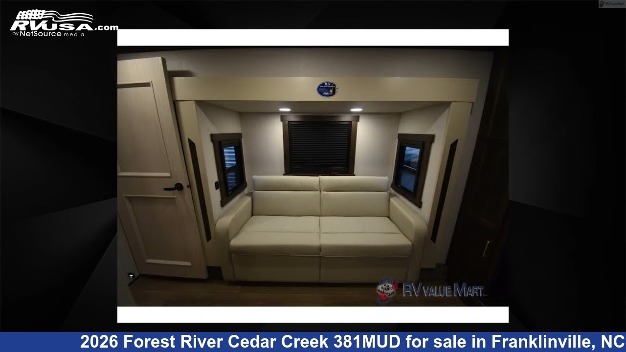 Wonderful 2026 Forest River Cedar Creek Fifth Wheel RV For Sale in Franklinville, NC | RVUSA.com