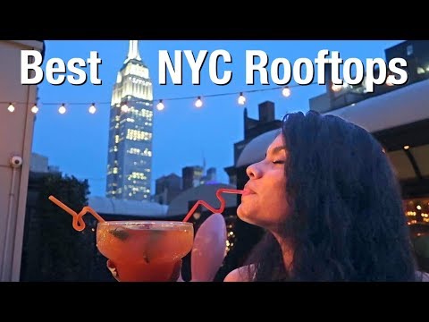 Video: New York City's beste Hotel Rooftop Bars