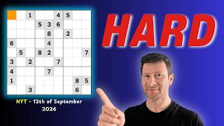 NYT Hard Sudoku Walkthrough: From Start to Finish