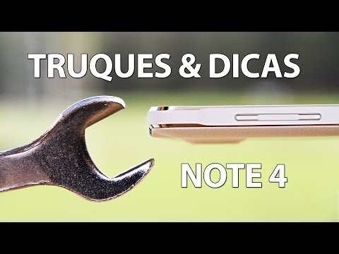 Truques & Dicas para Galaxy Note 4 (Português)