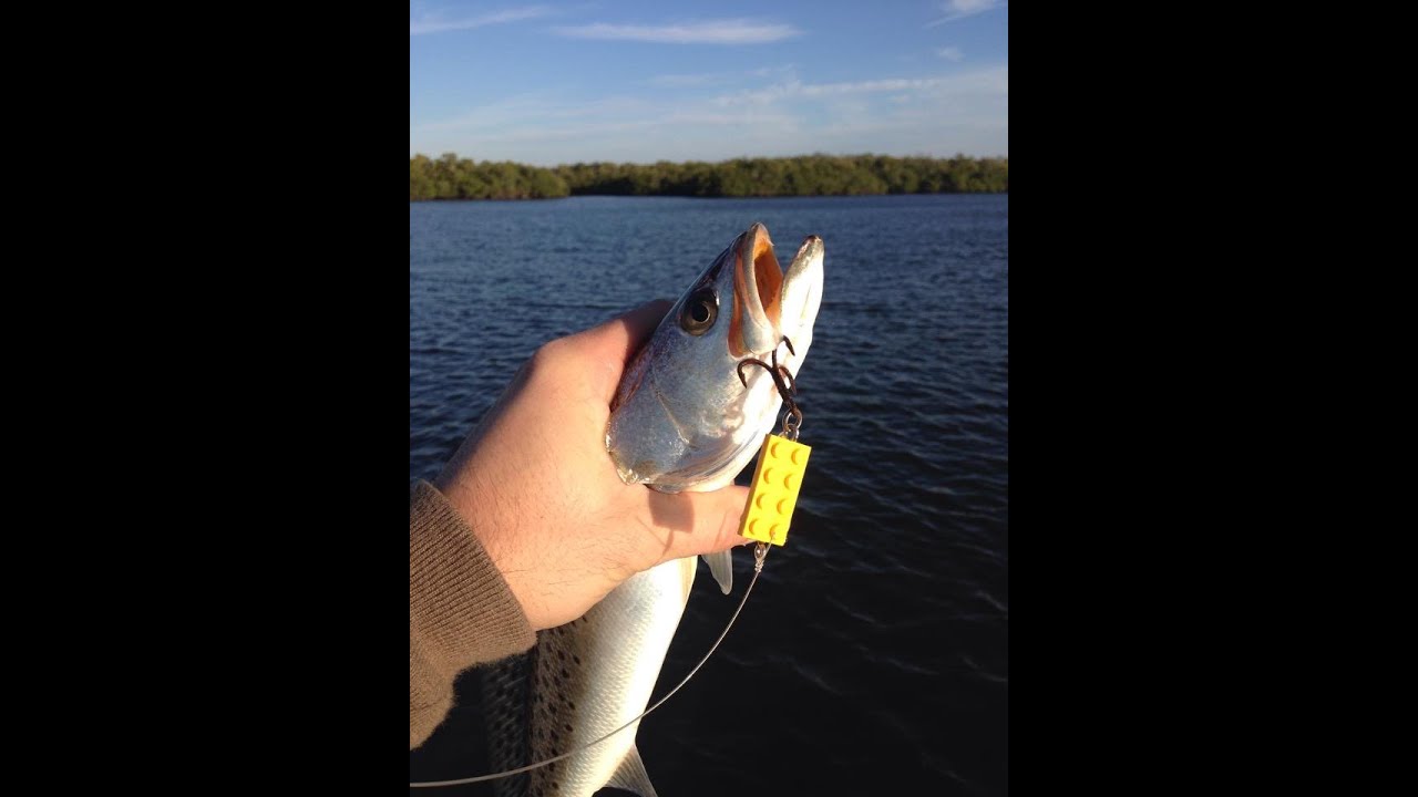 No Money For New Fishing Lures? Use Your Old LEGOs And Catch Trout Like  This Guy - BroBible