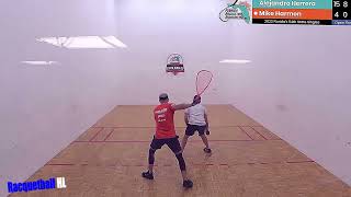 Racquetball Highlights Alejandro Vs Mike | Florida State Championship 2023