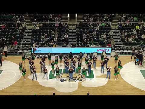 Ohio University Marching 110 - 2/17/2026 Drumline and the Dance Team