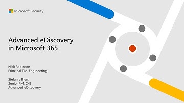 Advanced eDiscovery in Microsoft 365