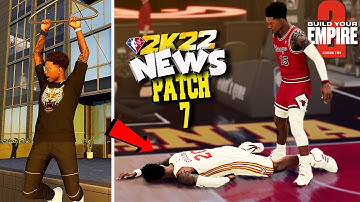 NBA 2K22 NEWS - 1 MILLION VC? STEAL SPAM, Missing BADGES, PATCH 7 and More