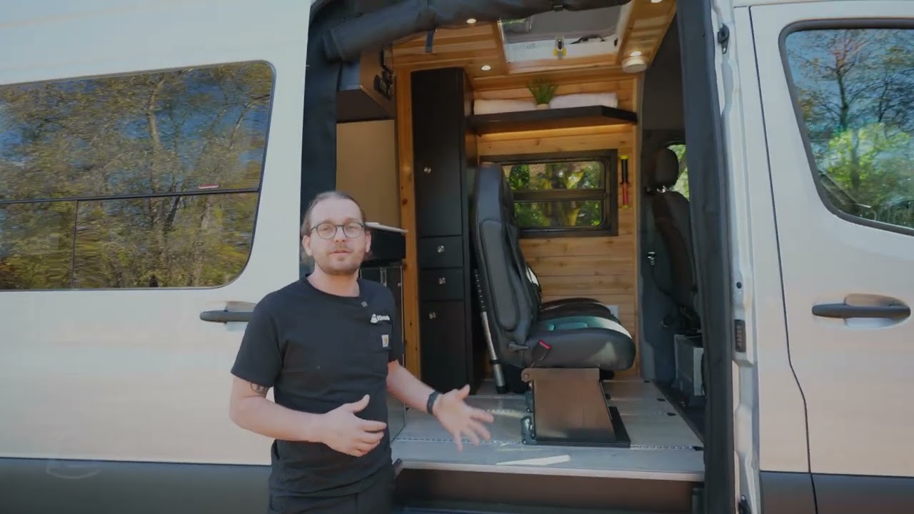 Ultimate 5 Person Family Camper Van! Must See Van Tour.