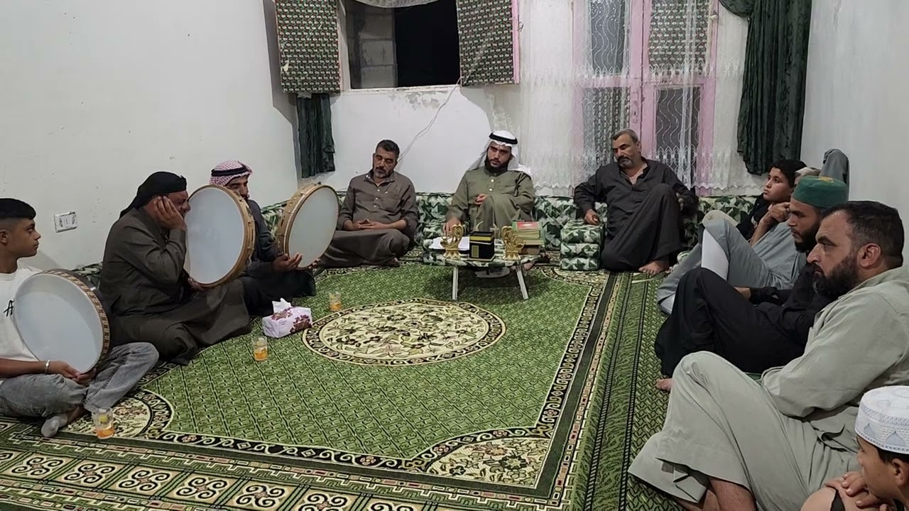 تكيه الساده نعيم السيد الشيخ كنو نعيمي و السيد الشيخ علي نعيمي المداح فارس النعيمي 