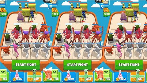 Merge Master Blue Monster Funny Game level 41-51