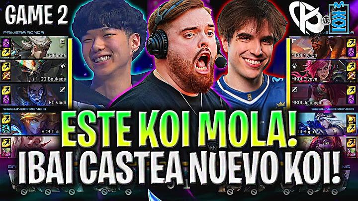 IBAI CASTEA AL NUEVO KOI DE ELYOYA Y JOJOPYUN! - KOI vs KC Game 2 IBAI SHOWMATCH KOICON 2024