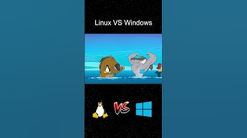 Windows VS Linux  #linux #windows