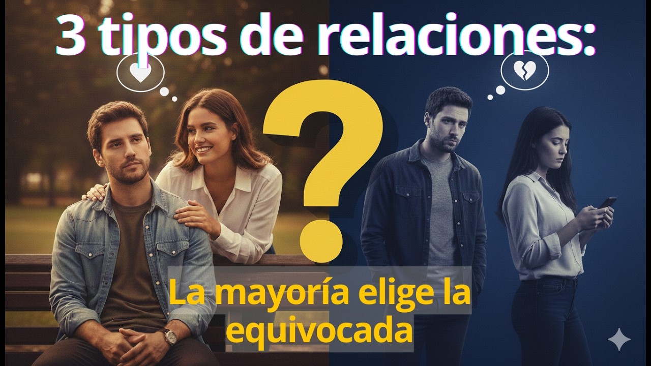 Solo existen 3 tipos de relaciones: La mayoría elige la equivocada