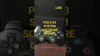 PS3 2026 System Software Update 4.93 - Sony #ps3 #gaming #playstation