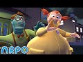 Arpo the Robot | ZOMBIE ATTACK! +MORE FULL EPISODES | Compilation | Funny Cartoons for Kids