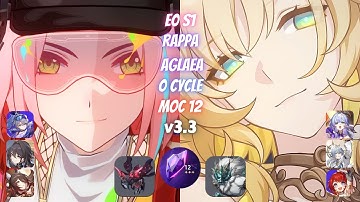E0S1 Rappa & Aglaea zero cycle MoC 12 v3.3-3.4  | Honaki Star Rail