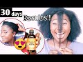 30DAYS Jamaican Black Castor Oil Mango And Lime CHALLENGE and RESULTS!!! || This oil works 😱 😱