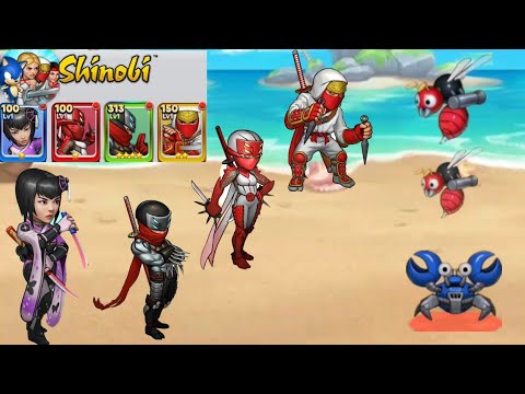 Shinobi || SEGA HEROES || (Android,ios) Gameplay - Walkthrough