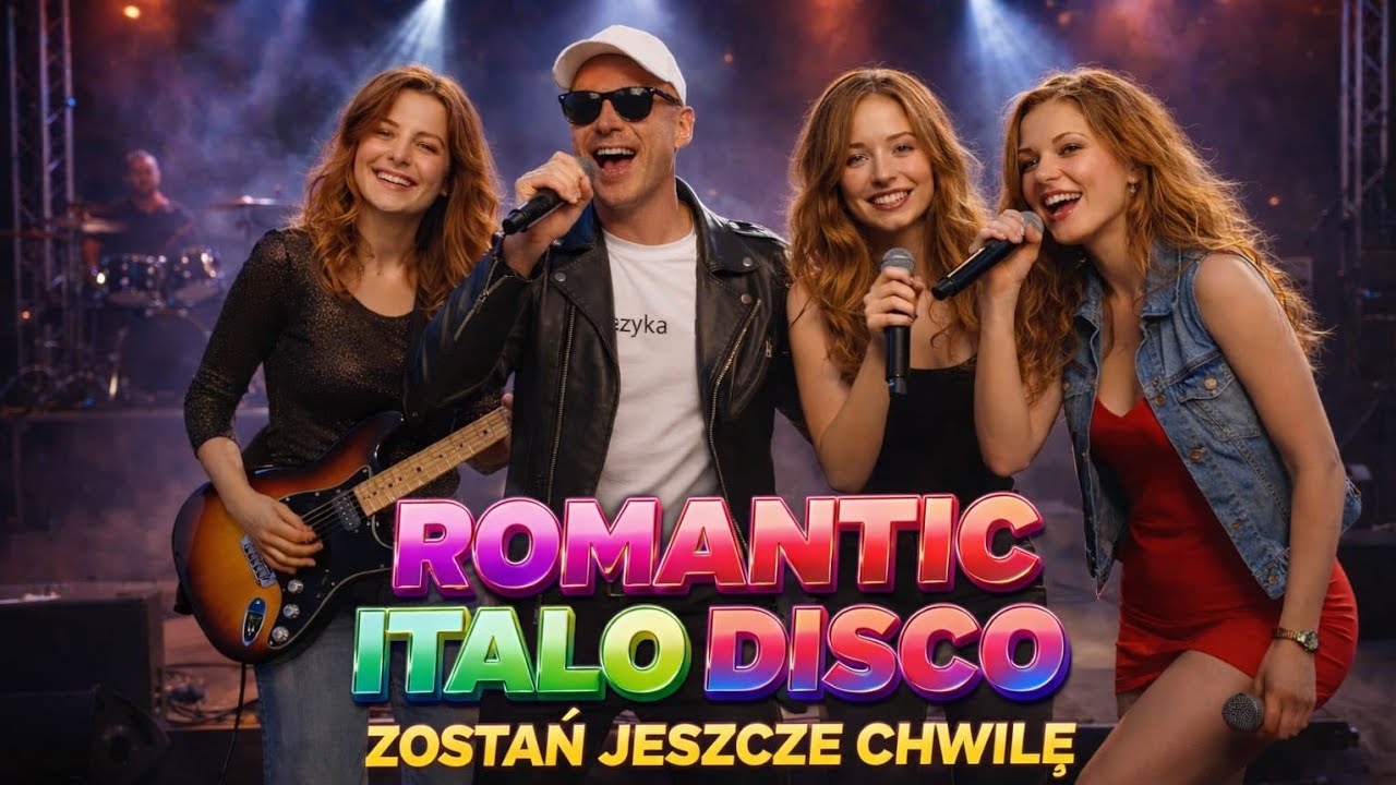 █▬█ █ ▀█▀ ZOSTAŃ JESZCZE CHWILĘ  - SHOCK BAND London  - romantic ballada italo disco 