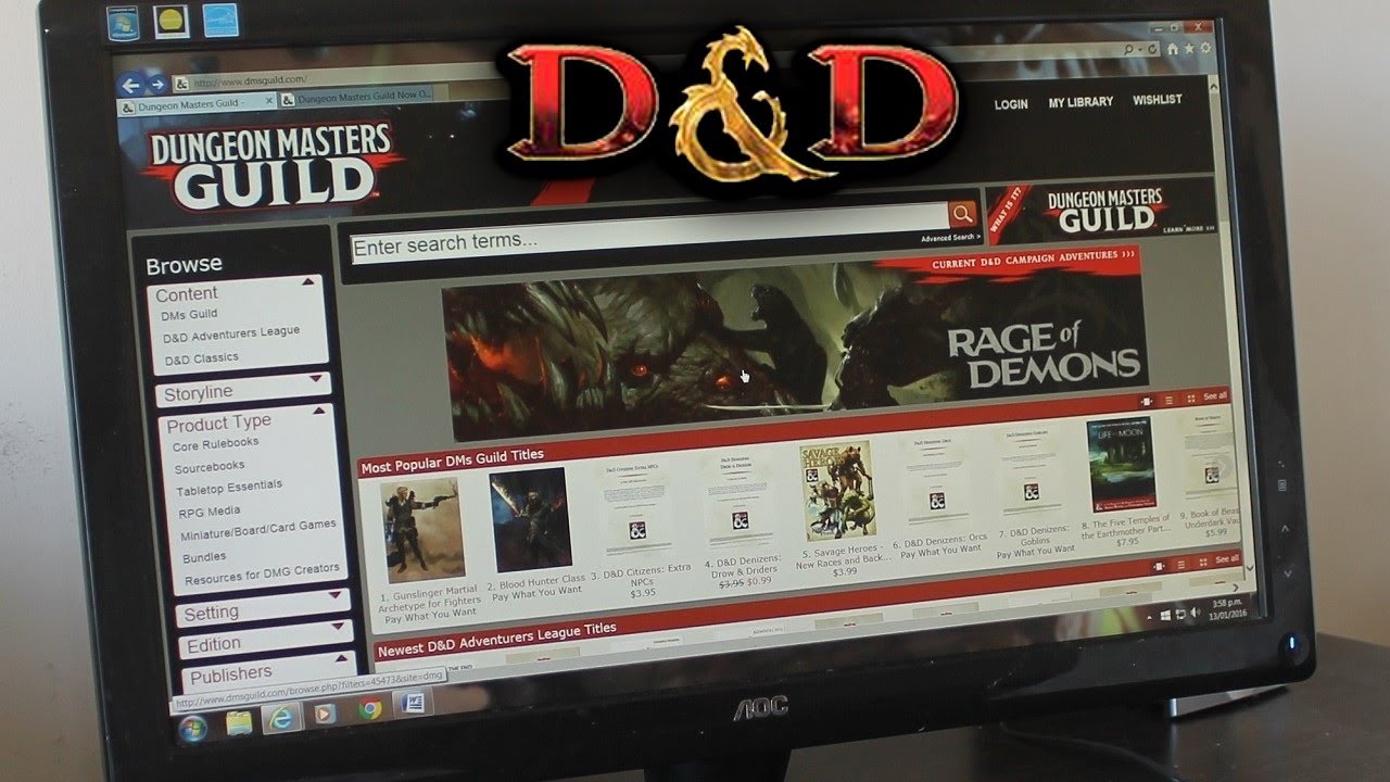 dm tips satine Dungeon Masters Guild
