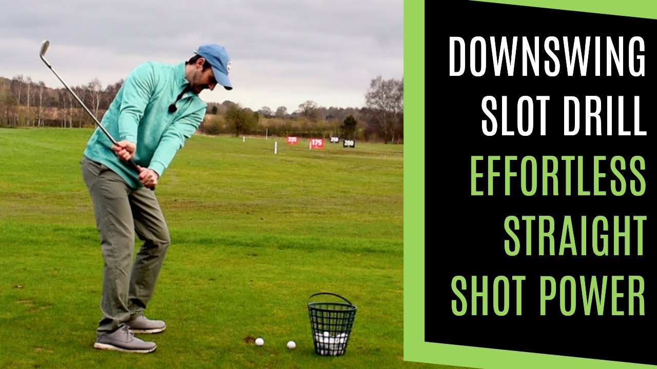 How To Make A Downswing And Find The SLOT with this Practice Drill ...