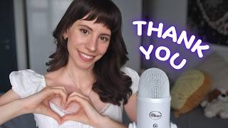 ASMR Answering Your Questions 💚 4k Subscribers Celebration