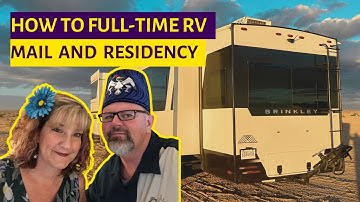 How to Get Mail & Change Domicile as a Full Time RVer | Best States for RV Residency