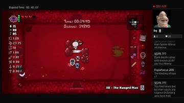 The Binding of isaac speed run.