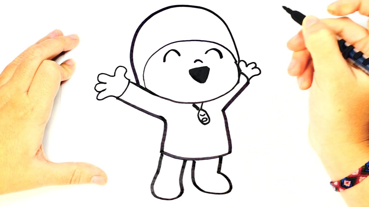 Cómo dibujar a Pocoyo para niños | Dibujo fácil de a Pocoyo paso a paso -  thptnganamst.edu.vn